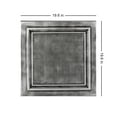 thumbnail image 2 of R24-Line Art Foam Glue-up Ceiling Tile in Antique Silver (129.6 Sq.ft / Pack) - 48 Pieces, 2 of 8