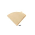 thumbnail image 2 of HaoXun Pour-over Coffee Filter Paper - Fan-shaped Drip Filter Paper for Household and Office Use, 2 of 5