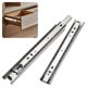 thumbnail image 1 of Uxcell 1-Par de Deslizadores de Cajón de Cierre Suave, 9.8" Deslizadores de Cajón de Rodamiento de Bolas de Extensión Completa 3 Pliegues 33lb [Plata], 1 of 7