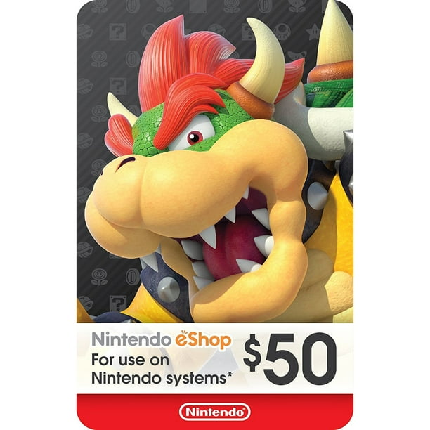 Ecash Nintendo Eshop Gift Card 50 Digital Download Walmart Com Walmart Com - walmart roblox gift card digital