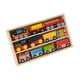 thumbnail image 3 of Juego de juguetes de tren de madera, caja de almacenamiento de juguetes de tren, regalo de cumpleaños, bloques de construcción de juguete Estilo B, 3 of 9