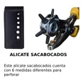 thumbnail image 3 of Kit Alicate 3en1 Sacabocados Remachadora Ojilladora Repuesto, 3 of 6