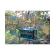 thumbnail image 3 of Audubon 7454 11" X 7" Dark Green Steel Seeds 'N More Bird Feeder, 3 of 7