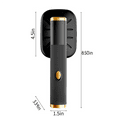 thumbnail image 3 of 2X Portable Travel Steamer for Clothes Mini Steam Iron 180°Rotatable Handheld Steam Iron for Fabric Clothes Black, 3 of 5