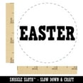thumbnail image 2 of Easter Fun Text Self-Inking Rubber Stamp Ink Stamper - Yellow Ink - Small 3/4 Inch, 2 of 7