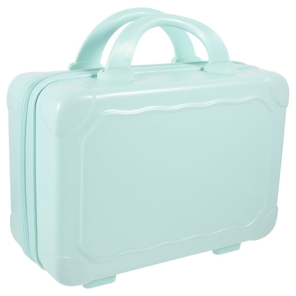Makeup Organizer Cosmetic Storage Case Cases for Traveling Hard Carrying Macaron Abs Material Miss