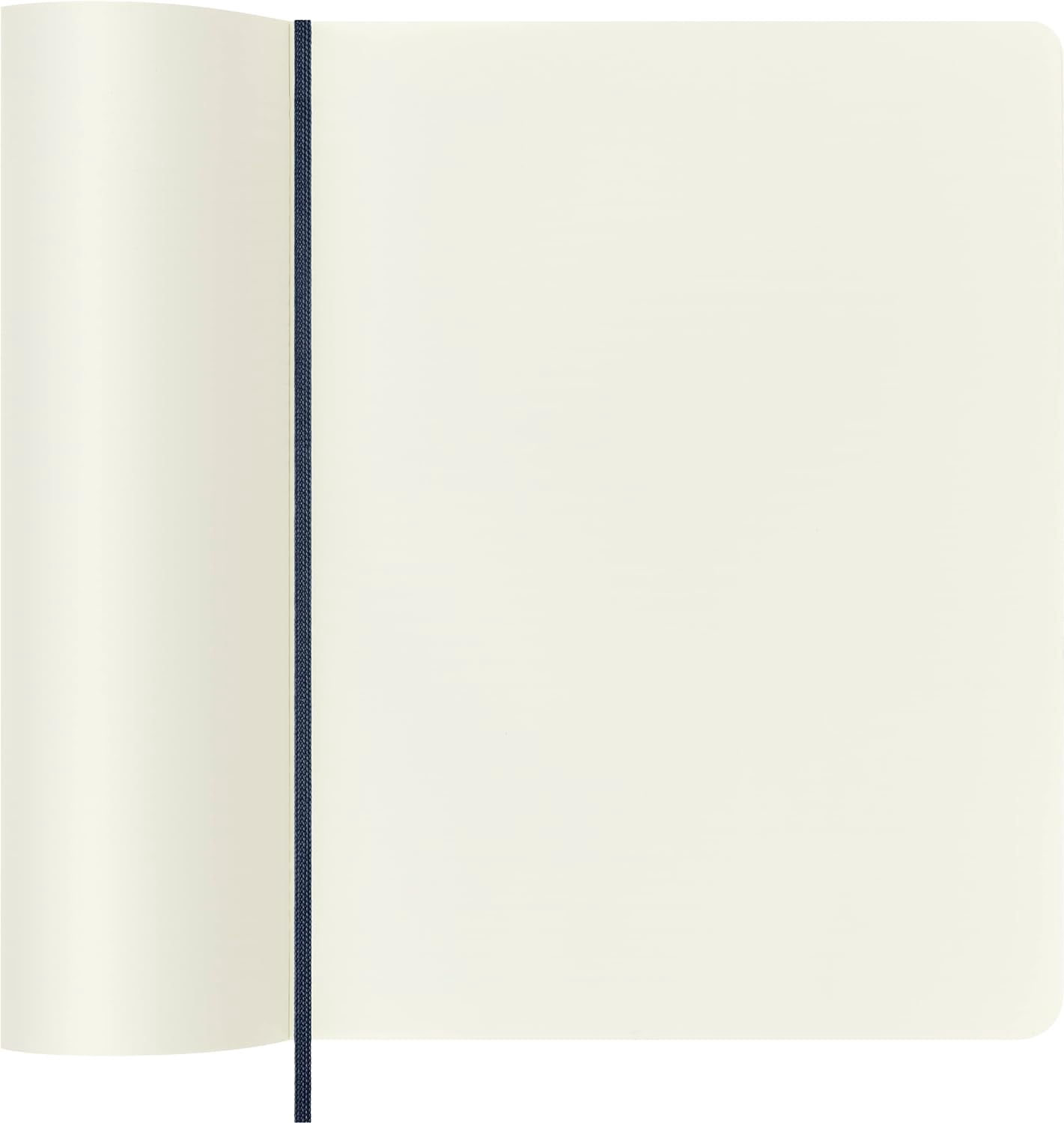Moleskine Classic Notebook, Extra Large, Plain, Sapphire Blue, Soft Cover (7.5 X 10) (Other)