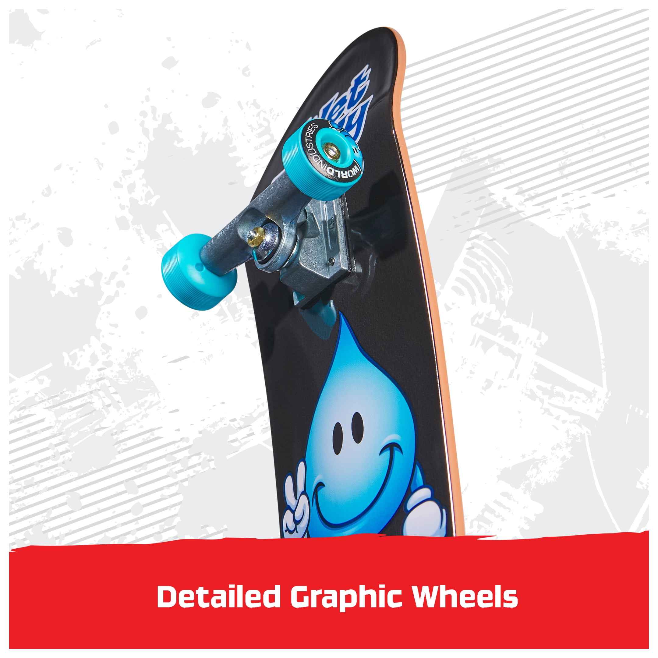 Tech Deck, World Industries Handboard Mini Skateboards, Kids Toys for Ages 6 and up