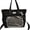 Black, variant on SPEKSEE Ita Bag with Insert Canvas messenger bag Ita Tote Bag Clear Window for Pins Shoulder Bag