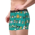 thumbnail image 4 of Fotbe Boxers Briefs For Men, Custom Mens Underwear Boxer Briefs With Design Name, Gifts For Boyfriend Husband Him -Size Name, 4 of 9