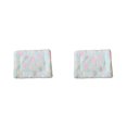 thumbnail image 3 of relayinert Polyester Washable And Machine Washable Pet Mat For Easy Cleaning Soft And Breathable Pet Bed Green cloud 30*40cm 2Set, 3 of 6