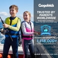 thumbnail image 3 of Gogokids Kids Swim Vest Youth Life Jacket,Lightweight Soft 3D Flotation Buoyancy Vest with Adjustable Straps,Fit for Teens Boys Girls 50-125 lbs,for Boating Kayaking Fishing Swimming, 3 of 10