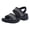 1Black, variant on Sandals for Women Trendy Open Toe Slingback Walking Shoes Lightweight Summer Dress Shoes