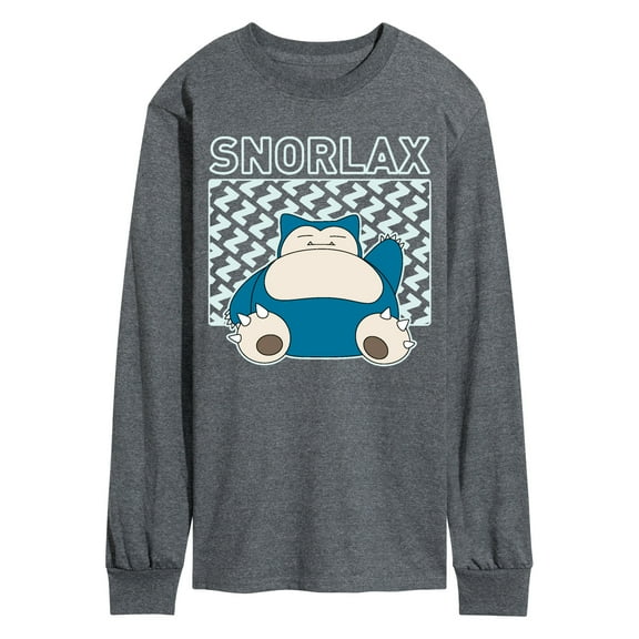 Pokémon - Snorlax - Men's Long Sleeve T-Shirt