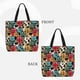 thumbnail image 2 of Balery Different Cats 1 Bolsa de Mano para Mujeres con Cremallera, Bolsa de Gimnasio con Compartimentos, Bolsa para Laptop, Bolsa para Trabajo, 2 of 7