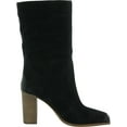 thumbnail image 2 of Dolce Vita Womens Nokia Suede Square Toe Mid-Calf Boots, 2 of 3