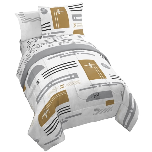 Juego de ropa de cama Jay Franco Star Wars para cama individual de 5 piezas, suave