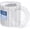 7Inch-100pcs-Clear, variant on 60 Count White Plastic Plates - 10.25inch Disposable For Party Dinner Heavy Duty Weddings Parties Birthdays Celebrations Travel And Events