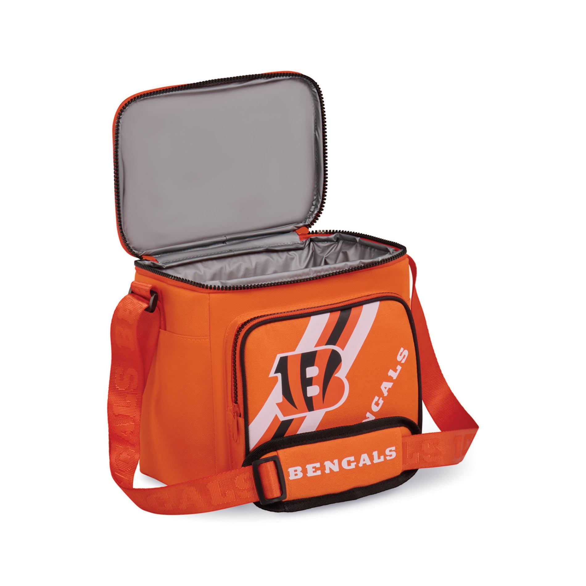 IGLOO  Cincinnati Bengals Square Lined 4-Pack Cooler