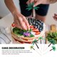 thumbnail image 3 of AURARMLET 24Ud Cake Toppers De Fieltro Y Madera Con Verde Para De Pasteles, 3 of 6