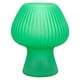 thumbnail image 1 of Lámpara de hongo - Lámpara de mesita de noche pequeña con cable regulable, lámparas de mesita de noche de vidrio para sala de estar dormitorio (verde), 1 of 5