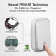 thumbnail image 5 of Wireless Doorbell, No Battery Required, Wireless Door Bell with 2 Receivers, 150m Range, Waterproof Push Button, 5 of 5