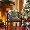 thumbnail image 5 of Christmas Pillow Cover Christmas Snowman Short Linen Printed House Decoration Pillow Pillow, 5 of 6