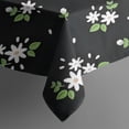 thumbnail image 5 of Pioneer Flower Floral Print Pattern Square Tablecloth,Waterproof Square Table Cover,Wipeable Spillproof Washable Table Cover for Home Kitchen Party Decor 60"x60"(152x152cm), 5 of 6