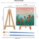 thumbnail image 2 of Juego de 14 Minipinceles para Lienzo y Caballete, Lienzo de 4 X 4 Pulgadas, Lienzo Preestirado Mini Kit de Pintura, Fiesta de Pintura para NiñOs, 2 of 6