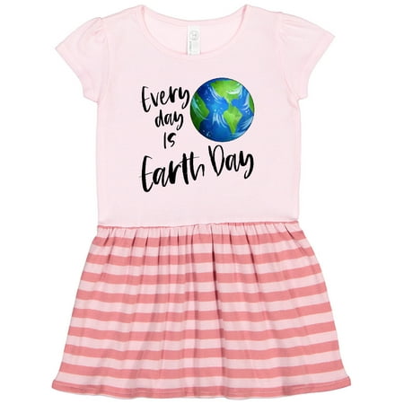 

Inktastic Every Day is Earth Day Gift Toddler Girl Dress
