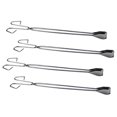 thumbnail image 2 of 4pcs Stainless Steel Pick Up Tools Long Garbage Clip Scissor Shape Portable Tongs for Outdoor (60cm), 2 of 9