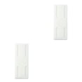 thumbnail image 1 of Kearding Estante de almacenamiento Montaje colgante Soporte de pared Mano de obra fina Autoadhesivo Accesorios para el hogar Organizador de Blanco 2Conjunto, 1 of 6