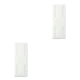 thumbnail image 2 of Cateissary Estante de almacenamiento Soporte de pared para colgar Accesorios para el hogar de larga duración Blanco 2Conjunto, 2 of 6