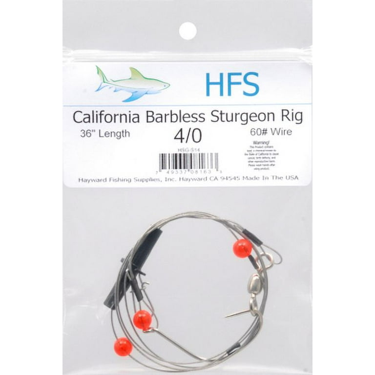 Hayward Sturgeon Rig Complete 1 Barbless Hook 