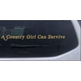 thumbnail image 1 of A Country Girl Can Survive acid font Car or Truck Window Decal Sticker, 1 of 1