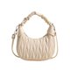 thumbnail image 1 of Bolso de mano plisado de alta gama, nuevo modelo 2025, de estilo extranjero, versátil, de estilo pequeño y bandolera., 1 of 5