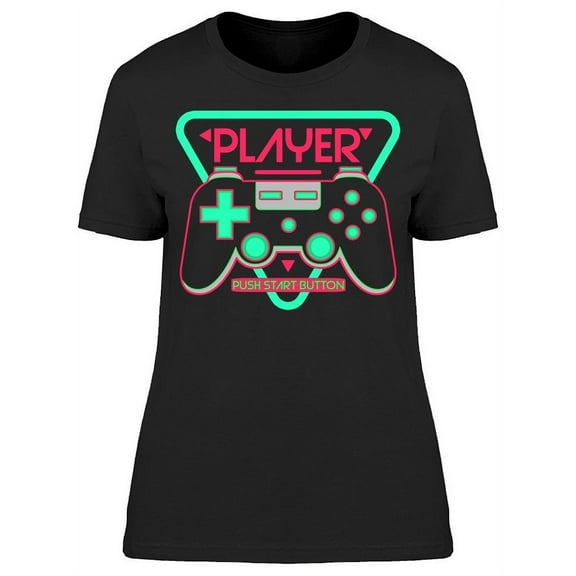 Gamer Joypad Console T-Shirt Women -Image by Shutterstock, Female 3X-Large