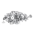 thumbnail image 4 of Candle Wick Tabs, Candle Making Universal Fun 200pcs Metal Candle Wick Tabs  For Outdoor, 4 of 8