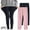 Pink, variant on Efsteb 2PC Girls Leggings Casual Leggings for Girls Tween Full Length Stretchy Warm Tights Pants Cute Clothes for Girl (Mint Green,7 Years)