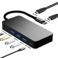 thumbnail image 2 of 7 in 1 Docking Station Type-C USB Hub to HDTV 4K Adapter with 3 USB Ports for Laptop Home Office Entertainment, 2 of 5