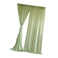 thumbnail image 5 of 2 Pack Wedding Curtains Decorative Drapes Stage Backdrop Soft Fabric for Photography Engagement Events Decor, 5 of 9