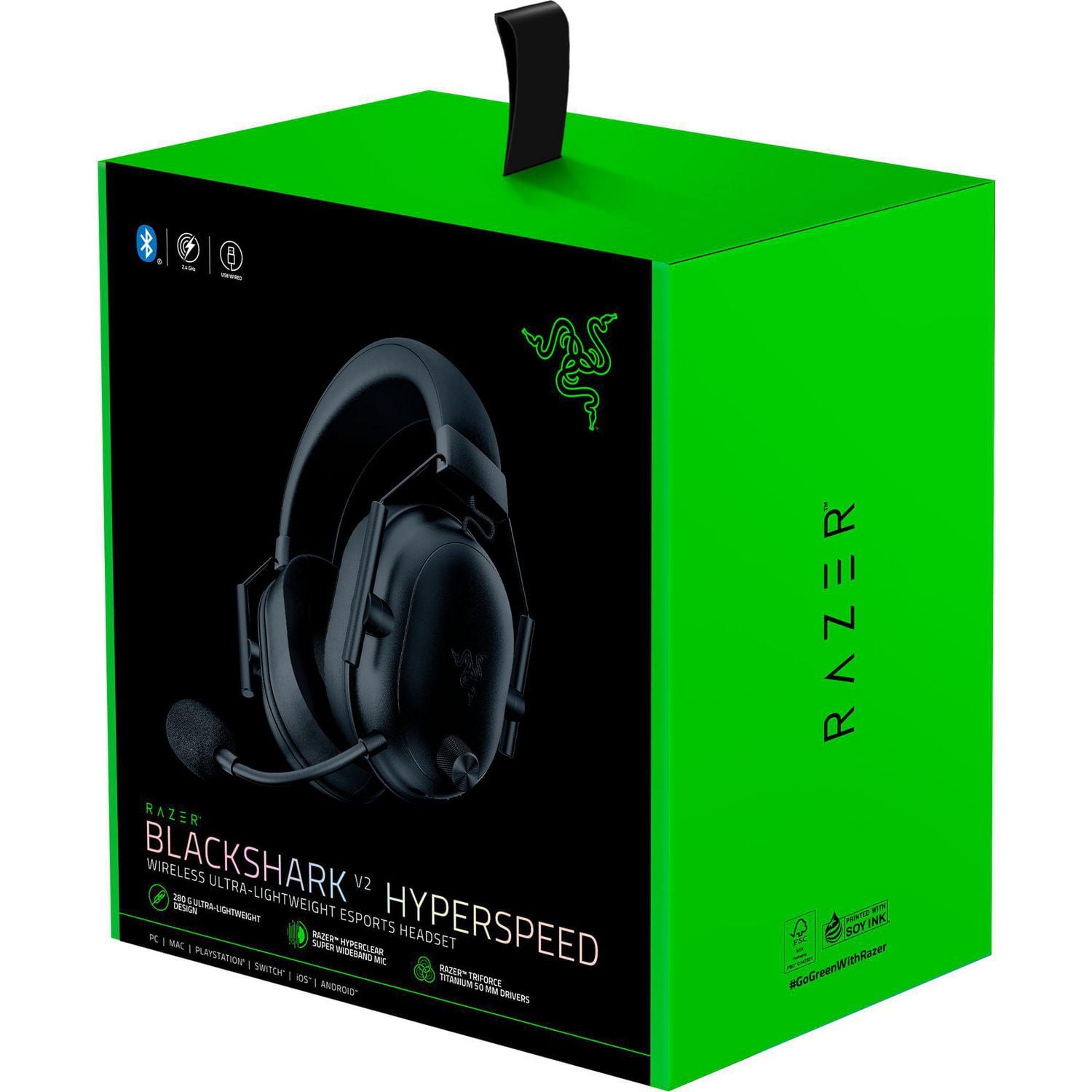 【未使用品】Razer BLACKSHARK V2 HYPERSPEED Razer Blackshark V2 Hyperspeed - Wireless Ultra-Lightweight
