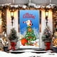 thumbnail image 4 of Decoraciones navideñas, adornos navideños, regalos de Navidad. Cortina navideña para puerta con bandera, foto de Papá Noel y cachorro para exteriores. Decoración de fondo colgante de tela de poliéster, 4 of 6