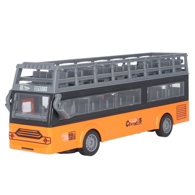 Autobús RC De Dos Pisos ANGGREK Con Control Remoto 28x11x8.5cm Para Mayores De 3 Años