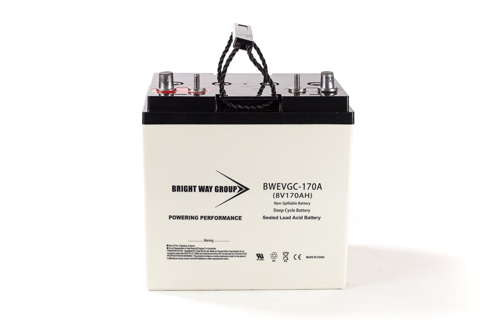 Bright Way Group EVGC8 8V 170AH Deep Cycle Golf Cart Battery