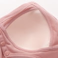 thumbnail image 6 of Fewfanhot Plus Size Women's Front Open Sports Bra, Padded Workout Top for Active Women, Wire Free Full Coverage Crop Top Seamless Everyday Bralette Nursing Maternity Bra, 6 of 8