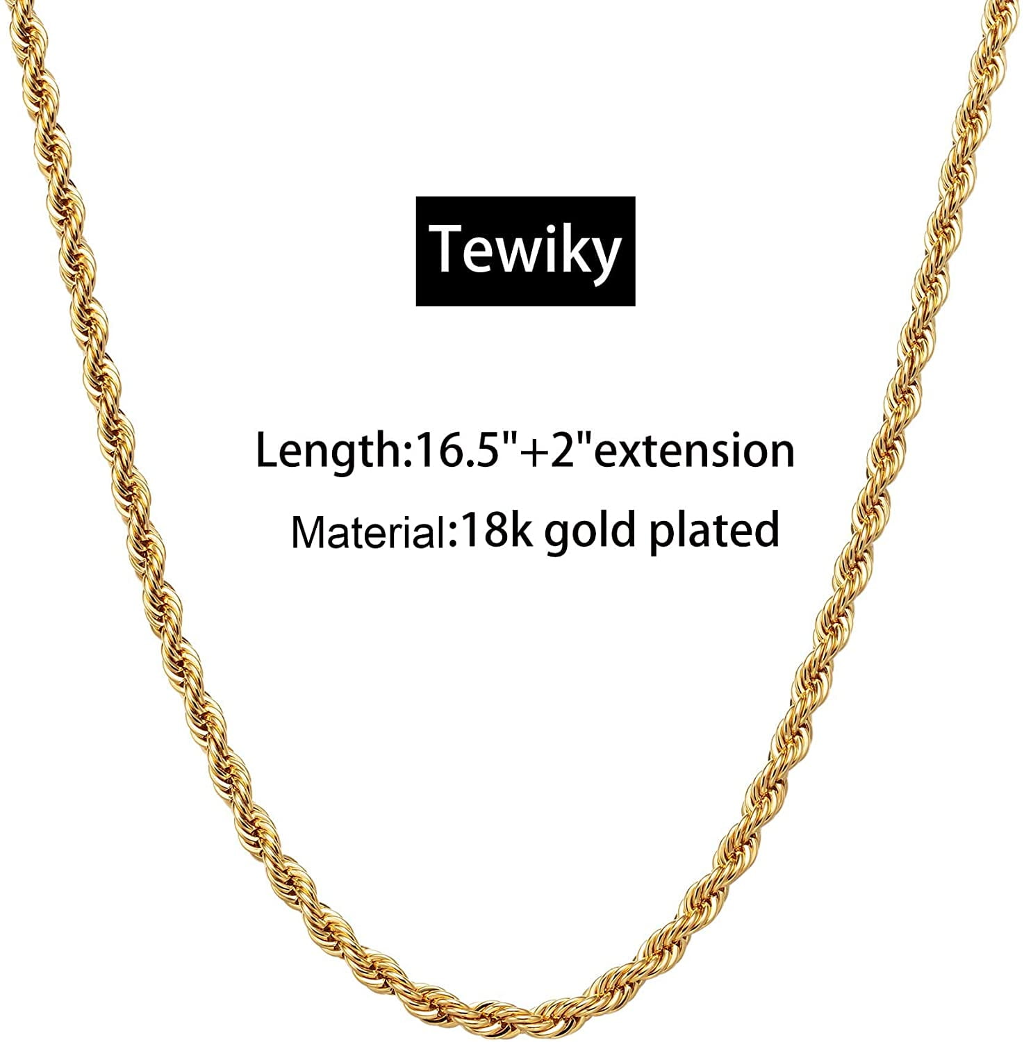 Amazon.com: Miabella 18K Gold Over Sterling Silver Italian Solid 3.5mm  Flexible Flat Herringbone Chain Necklace for Women, Made in Italy (Length  16 Inches (women's choker length)): Clothing, Shoes & Jewelry