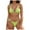 Green, variant on yueewhu String Bikinis for Women Two Piece Bathing Suits Triangle Bikini Set Halter Swimsuit Vintage Swimwear (Green, XL)