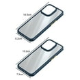 thumbnail image 6 of Lohuatrd Transparent Phone Case Soft Elastic Impact Resistant Shockproof Perfect Fit Cell Phone Protective Cover for iPhone 15, 6 of 8