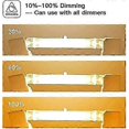 thumbnail image 5 of Set of 5 R7S Halogen Bulb 118mm 200W 230V, R7S Halogen Rod 118mm, R7S Halogen Bulb Dimmable Halogen Rod Lamp, 5 of 5